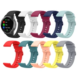 18mm 20mm 22mm Silicone Band For Samsung Galaxy Watch Active 2/Watch 3 45mm/42mm Gear S3 For 5/4/3/Gear S3 /Watch 4/3/GT2-3 Pro