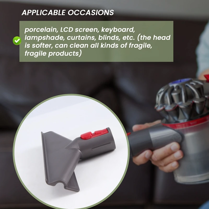 コードレス掃除機用ヘッドブラシ,ダイソンv7,v8,v10,v11,sv10,sv11用ノズルアクセサリー