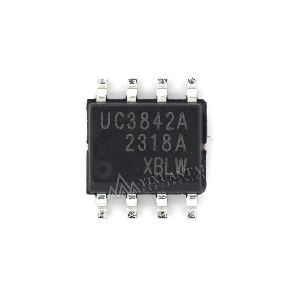 10-50 unids/lote UC3842AN UC3842AD8TR UC3842AD UC3842A 3842 3842A IC REG CTRLR PWM CM 8DIP 8SOP nuevo Original
