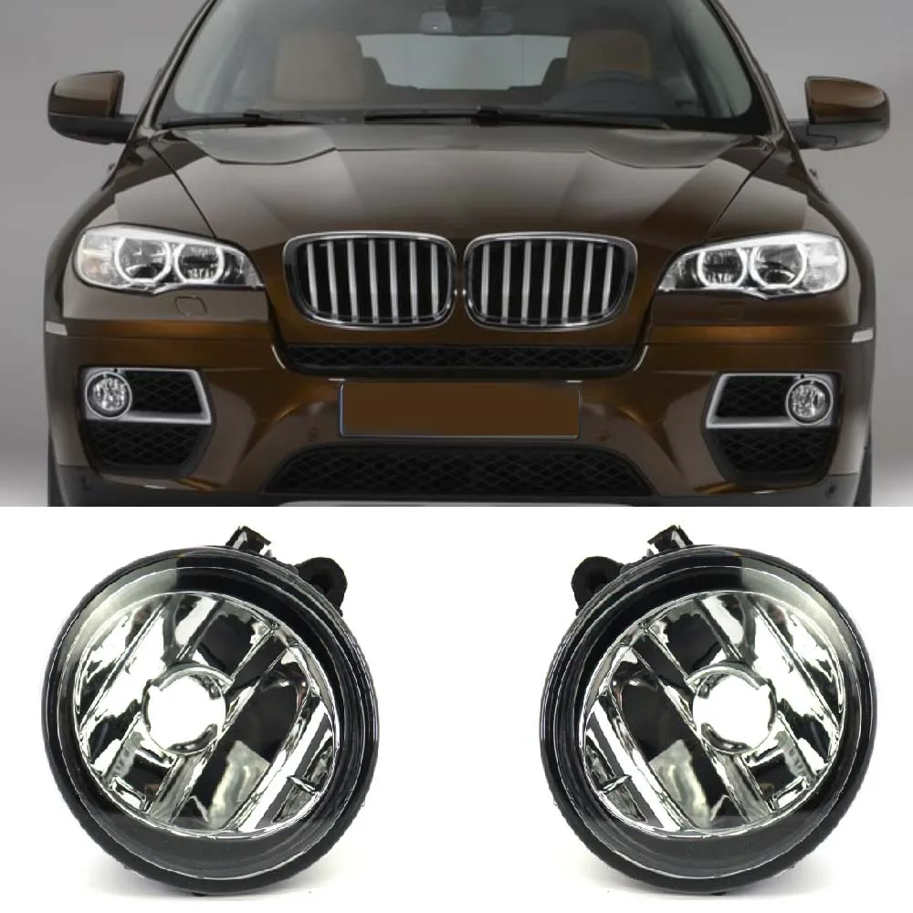 

Front bumper light Foglight Fog lights day light for BMW X6 E71 LCI 2013 2014 2015