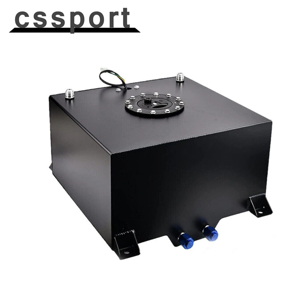 

Топливный элемент, бензобак, алюминиевый бак + датчик уровня, комплект топливопровода, 15 галлонов, 60 л, черный