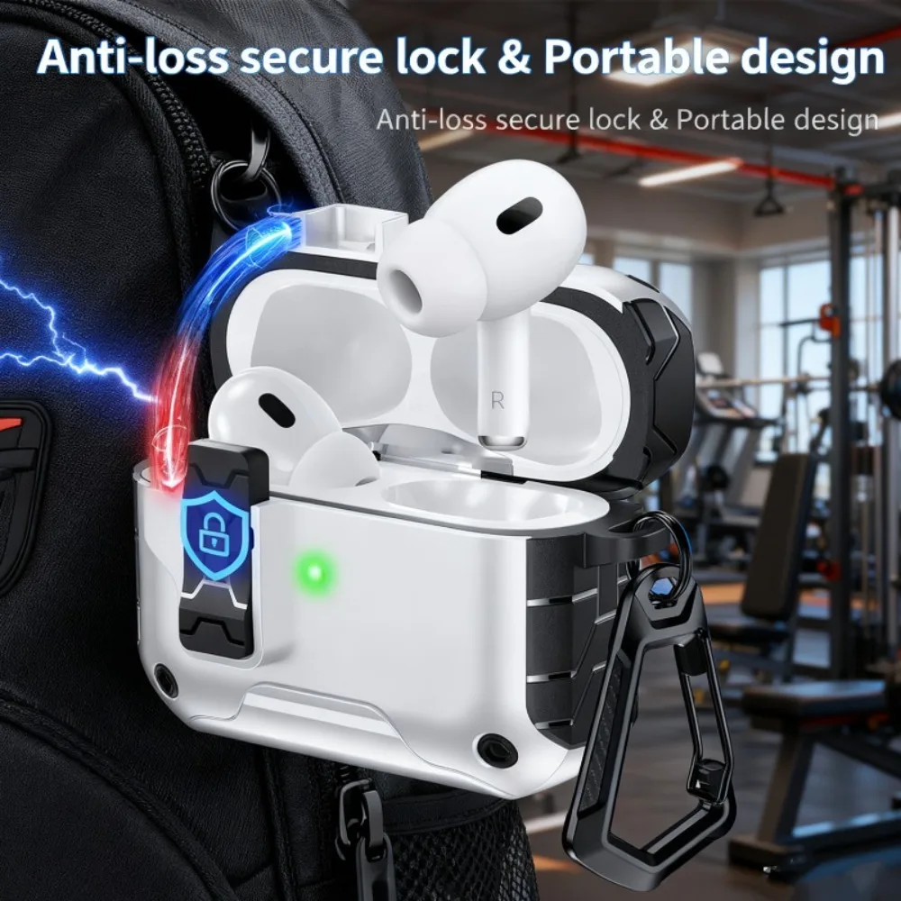 Magnetic Case for AirPods Pro 3 Sleeve for Magsafe Wireless Charging Box with Phone Stand Auto-Open Case for Apple Airpod Pro 3