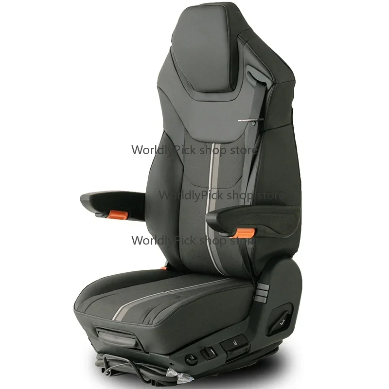 Heavy du Truck Air Suspension Adjustable Seats Truck Driver Seats Airbag Shock Absorbing Seats with Ventilation and Heating