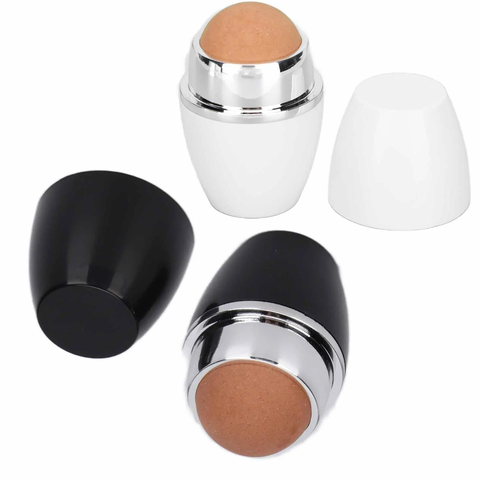 Gesichtsroller, Ölkontrollroller für Hautpflege, Make-up, fördert den Zellstoffwechsel, Gesichtsreinigung, Porenmassageball, Hautpflege-Tools