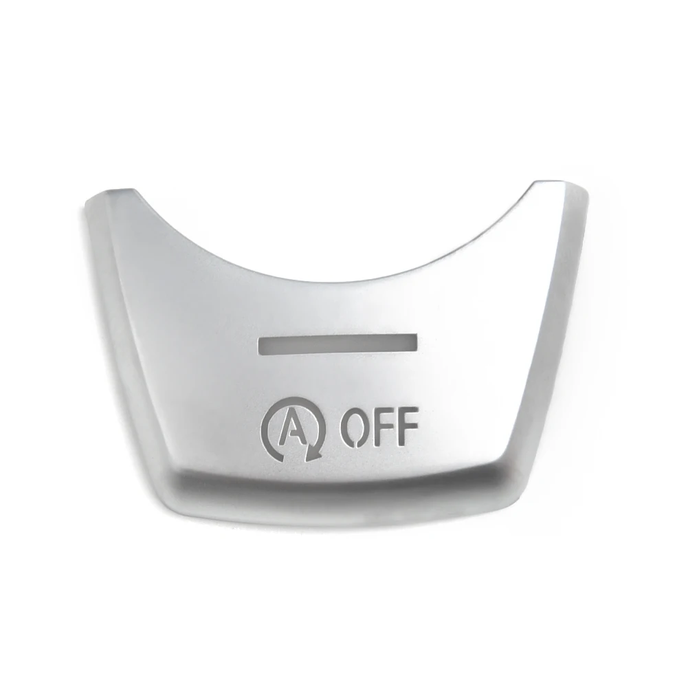 Add a Touch of Sophistication to Your For BMW 5 Series F10 F07 with Chrome Engine Start Stop Button Covers (2pcs)