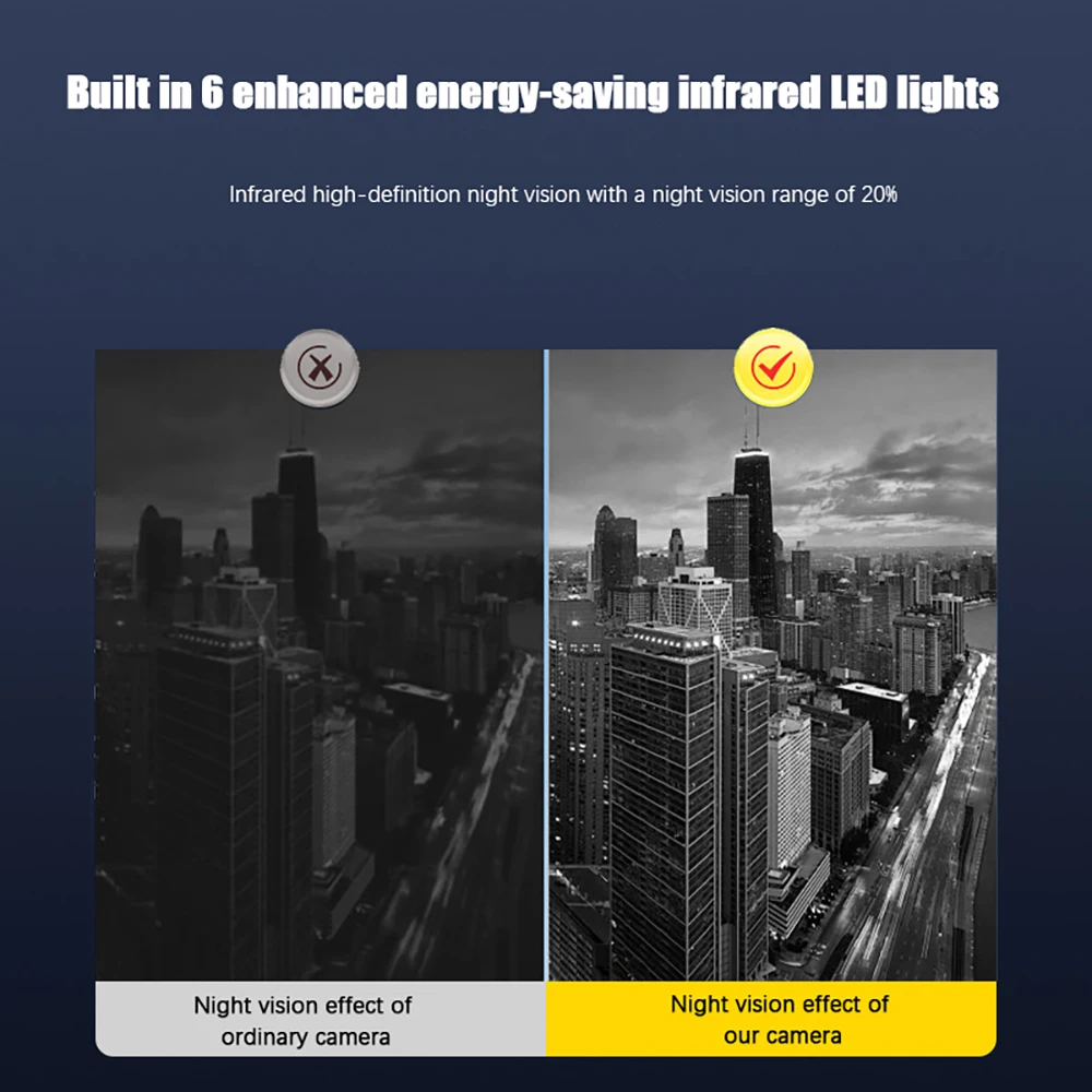 Z08 4K كاميرا صغيرة مسجل فيديو أضواء حمراء زرقاء وامض 2500mAh 8H وقت طويل تسجيل للرؤية الليلية HD كاميرات الفيديو