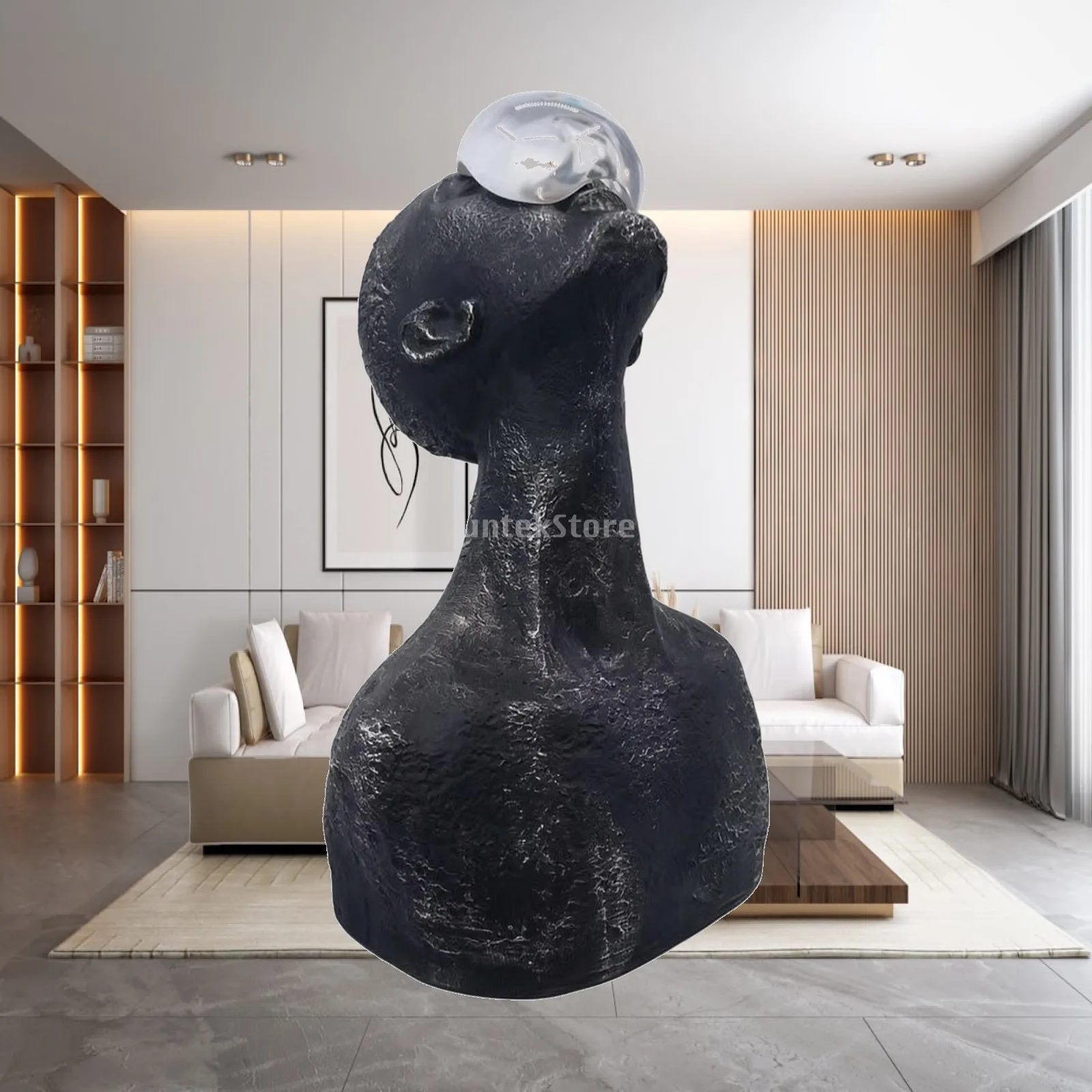 Abstract Human Figure Sculpture Elegant Decor Tall for Interior Designers