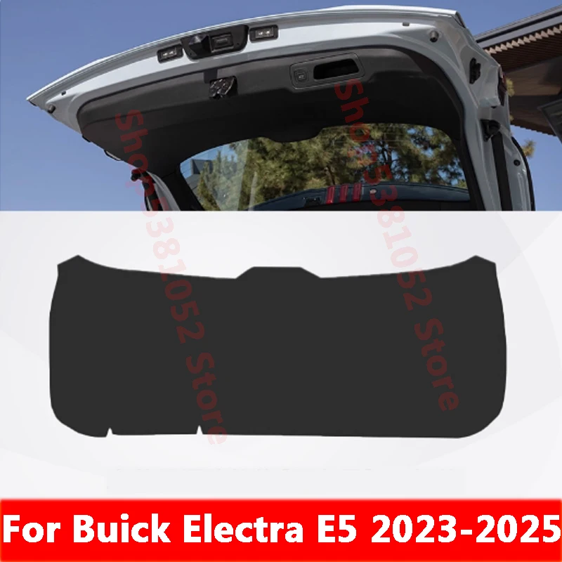 For Buick Electra E5 2023 2024 2025 Car Trunk Tailgate Protection Pad Trunk PU Leather Anti-dirty Pad Accessories Cover