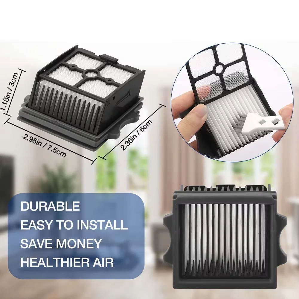 Tineco Floor One Switch S6\Stretch S6 부품 습식 건식 진공 청소기 소모품 롤러 브러시 HEPA 필터 액세서리