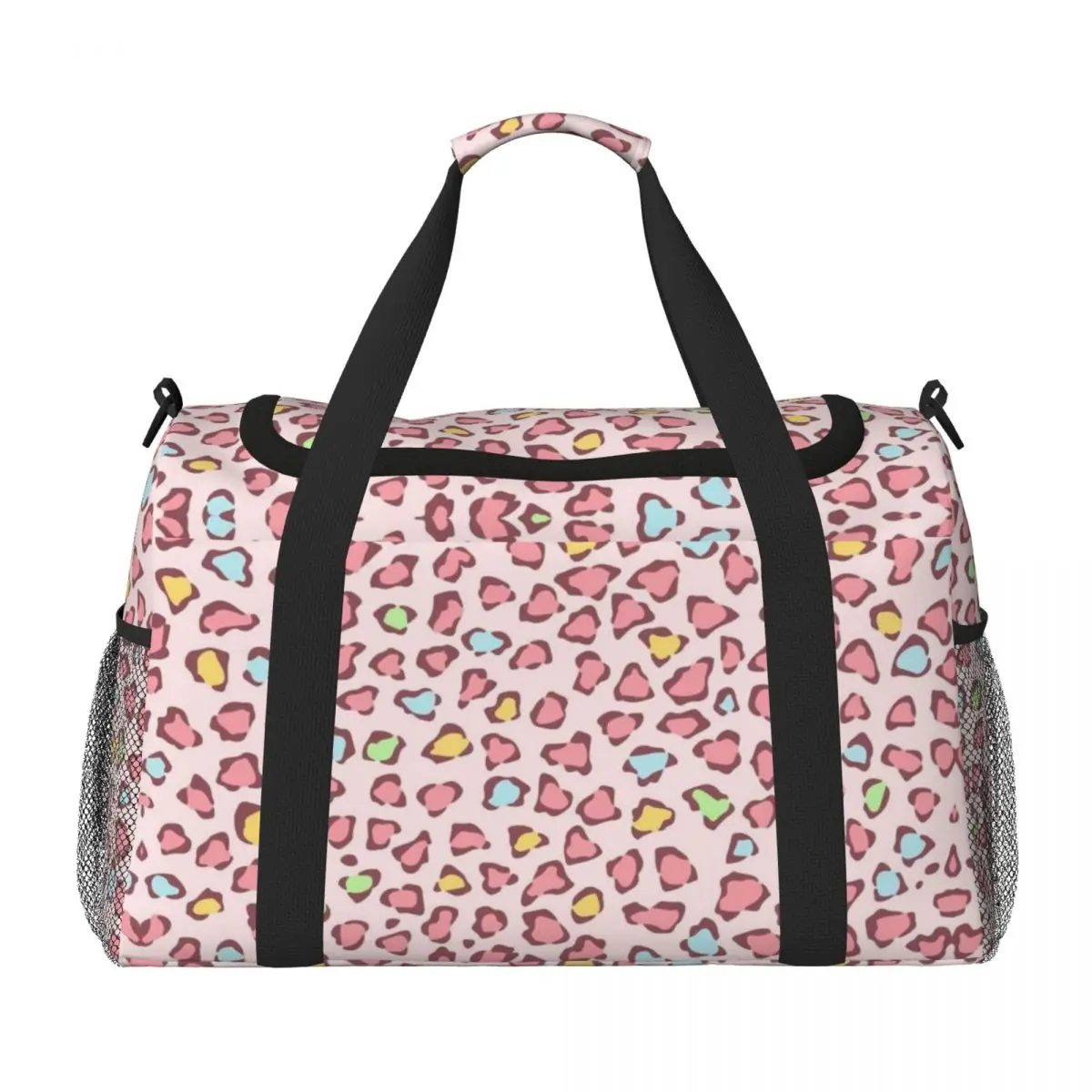 

Leopard Pattern Travel Women Bag Outdoor Men Bags Small Fresh Travel Storage Bags