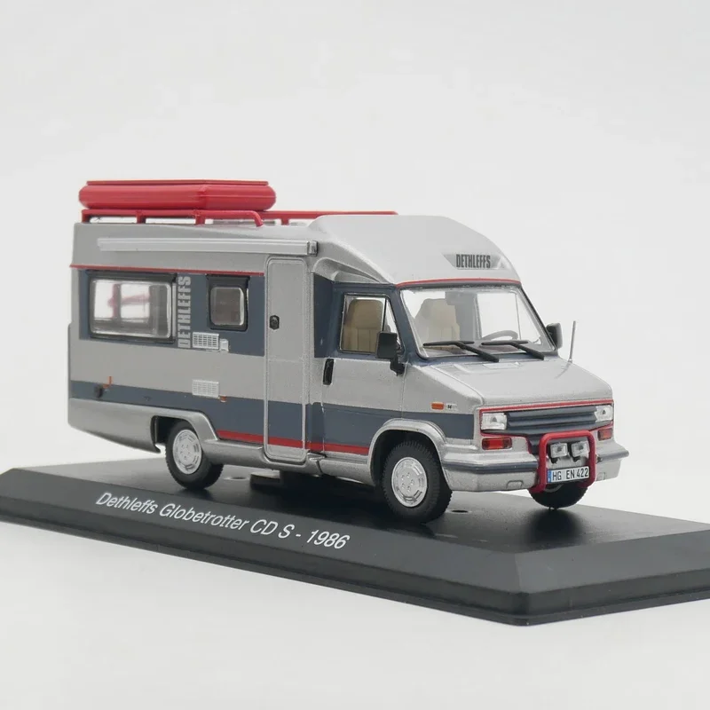

Diecast IXO 1:43 Scale Dethleffs Globetrotter CD S 1986 Touring Car Alloy Car Model Collectible Toy Gift Souvenir Display