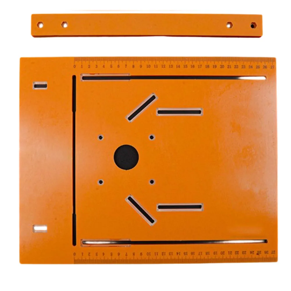 Cutting Jig with Base Plate for Woodworking Tasks Using For Electric Saws and for tile Cutting Fence to Maintain Cut Consistency