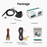 GreenYi AHD 1920x1080P Car Rear View Camera 170° Fisheye Golden Lens Full HD Night Vision Vehicle Reversing Front Cameras G899 6