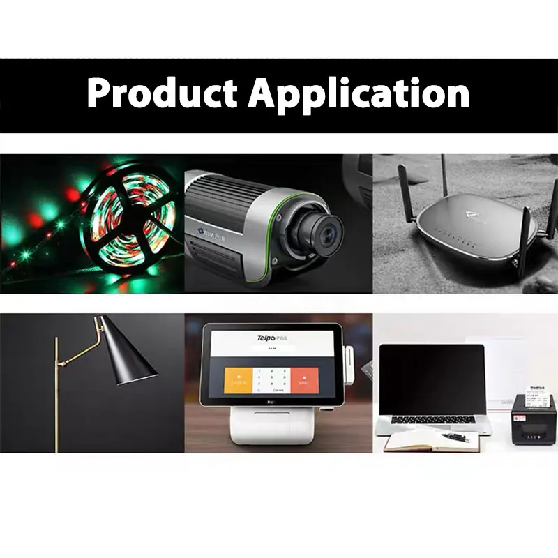 5.5 x 2.1 mm DC Power Plug Switch Female to Male Power Cable Connector On-Off Switch Extension Cable 30CM For LED Strip Light