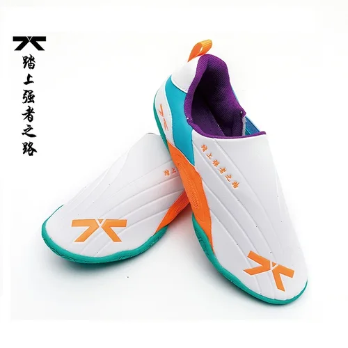 Imagen 2 del producto Zapato de Taekwondo profesional Firmway para Unisex suela suave niños Kung Fu cómodos hombres mujeres Tai Chi Karate zapatos zapatillas blancas