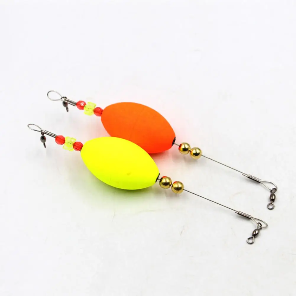 Fish Float Vibrant Color Fishing Bobbers Weighted Popping Floats with Strong Buoyancy Ideal Saltwater Freshwater Accessories