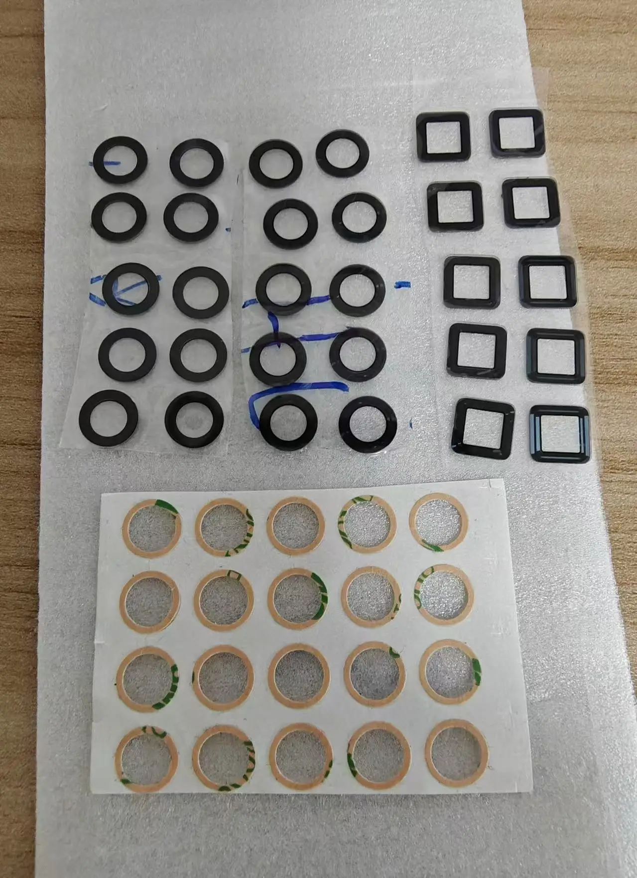 

Стеклянный объектив задней камеры для объектива камеры moto Edge 20, замена основной крышки камеры + клейкая наклейка