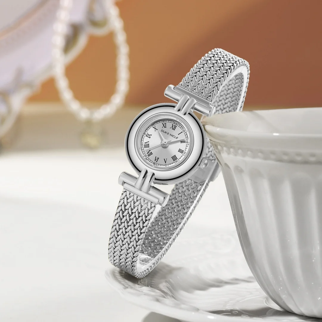 العلامة التجارية الذهب المرأة ووتش الطلب البسيط السيدات سوار ساعة اليد شبكة من الاستانلس استيل حزام التناظرية ساعات كوارتز ساعة Reloj