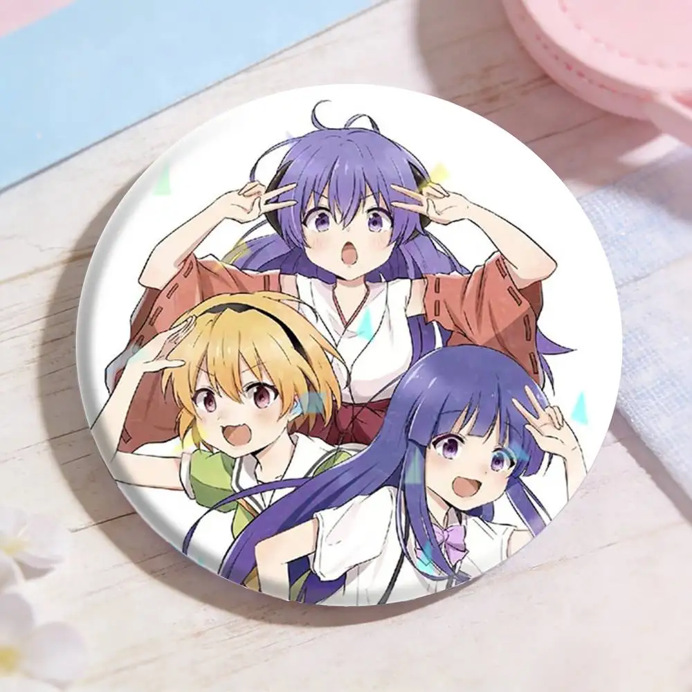 H-Higurashi When They Cry Badges Niche Design Brooch for Backpack Lapel Pins Creative Accessories view 3