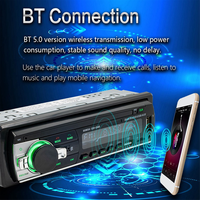 Radio DAB+ Car MP3 Multimedia Player JSD-520 AM FM Audio Stereo Receiver 12V In-Dash 1Din Bluetooth