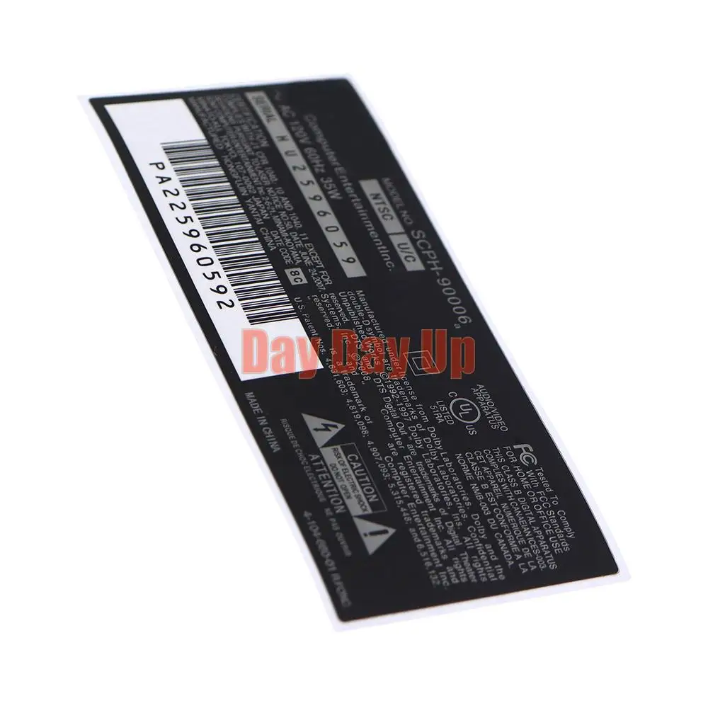 Наклейки для контроллеров консоли PS2, наклейки для PS2 7 Вт, 9 Вт, 3 Вт, 2 шт.