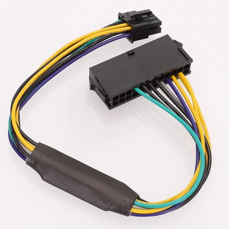 New for Dell 30cm 24Pin To 8Pin Optiplex 3020 7020 ATX Power Supply Motherboard Adapter Cable BS Mayitr