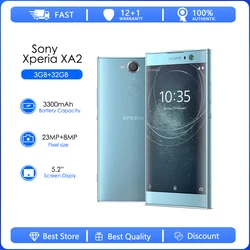 Sony Xperia XA2 H3113 Refurbished Original Unlocked Android Phone Octa Core 5.2