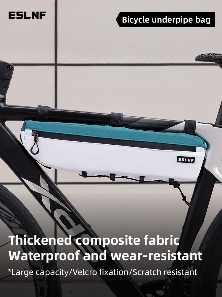 AliExpress ESLNF Road Bike Handlebar Front Pack – Waterproof, Large-Capacity Storage Bag for Cycling