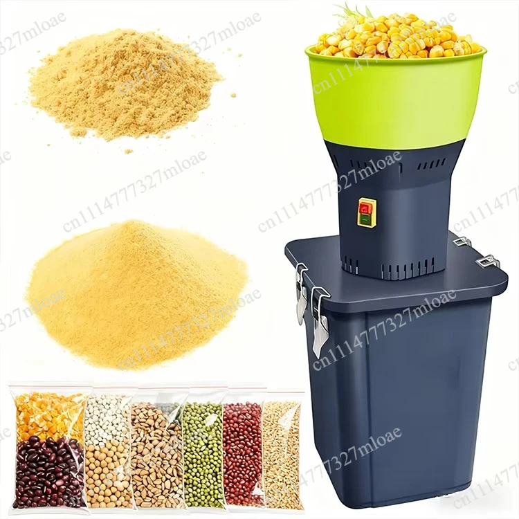 Household 300kg/h capacity animal feed fully automatic electric high-productivity grain grinder feed grinder