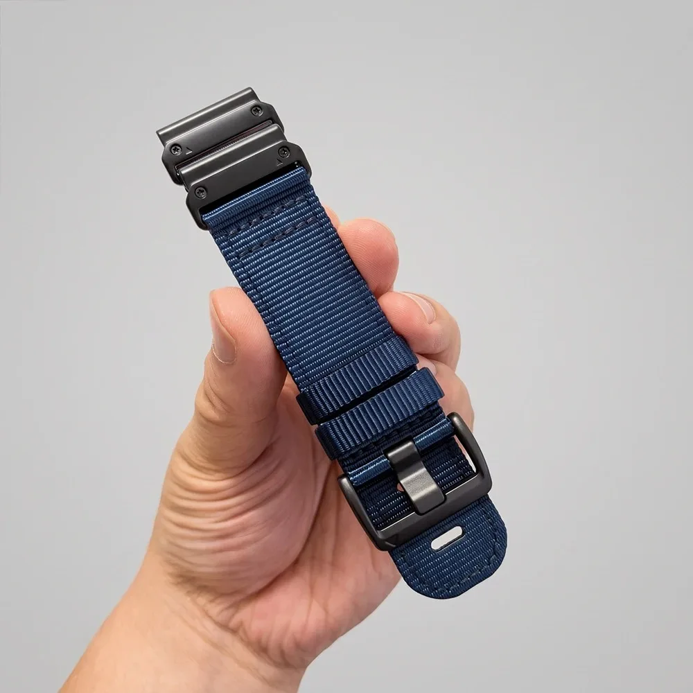 Sport Nylon Woven Strap For Garmin Fenix 9 8 Pro 47mm 51mm 7 7X 6 6X/Fenix9 Epix Tactix Quatix Replacement Band Belt Accessories