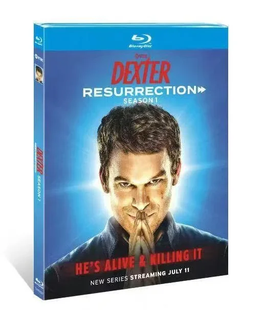 

Dexter Resurrection Season 1 2025 Blu ray BD Discs BD