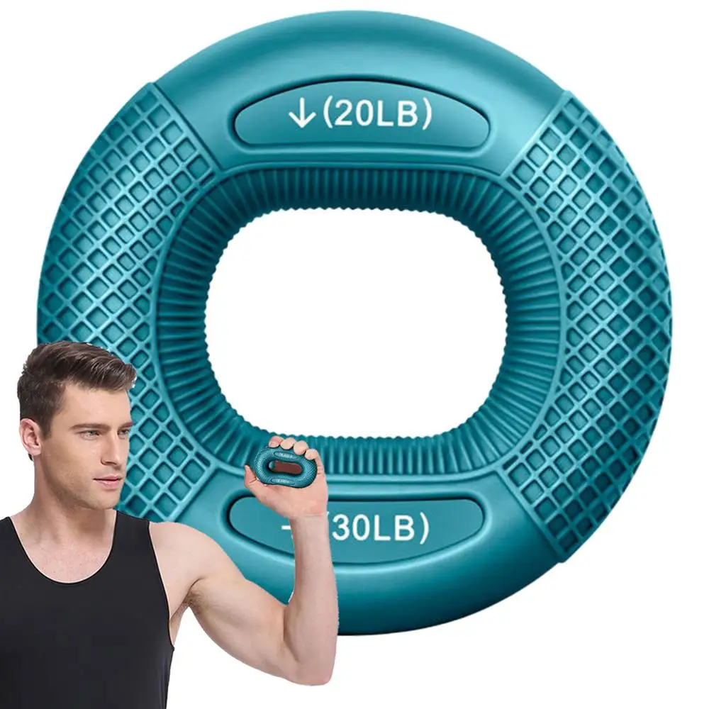Silikon Finger Greifer Ring Hand Muskel Stärker Ring Handgelenk Finger Trainer Übung Karpaltunnelsyndrom Expander Workout Fitness Gerät
