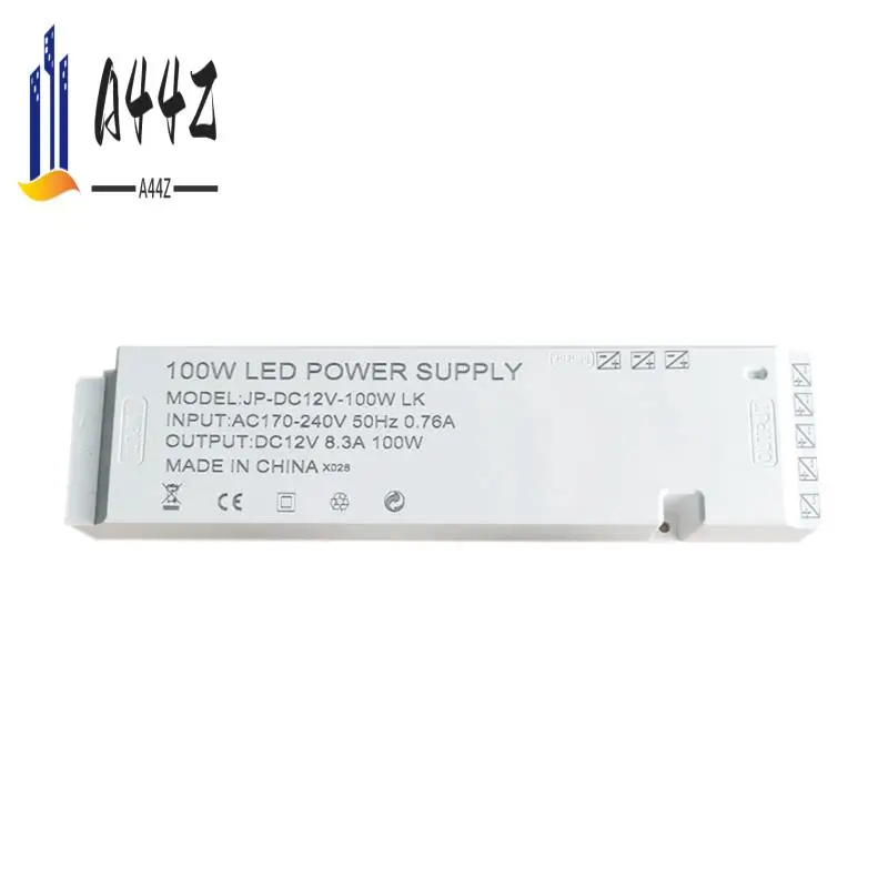 

A44Z-AC220V в DC 12V Трансформатор освещения Светодиодная световая лента для шкафа Драйвер порта питания Вилка европейского стандарта