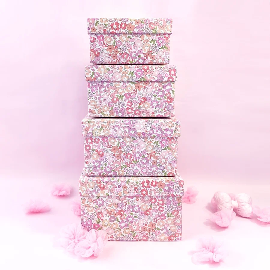 

4PCS Princess Gift Box Creative Wedding Candy Bag Birthday Party Decoration Wedding Valentine'S Day Present Packing Box S035