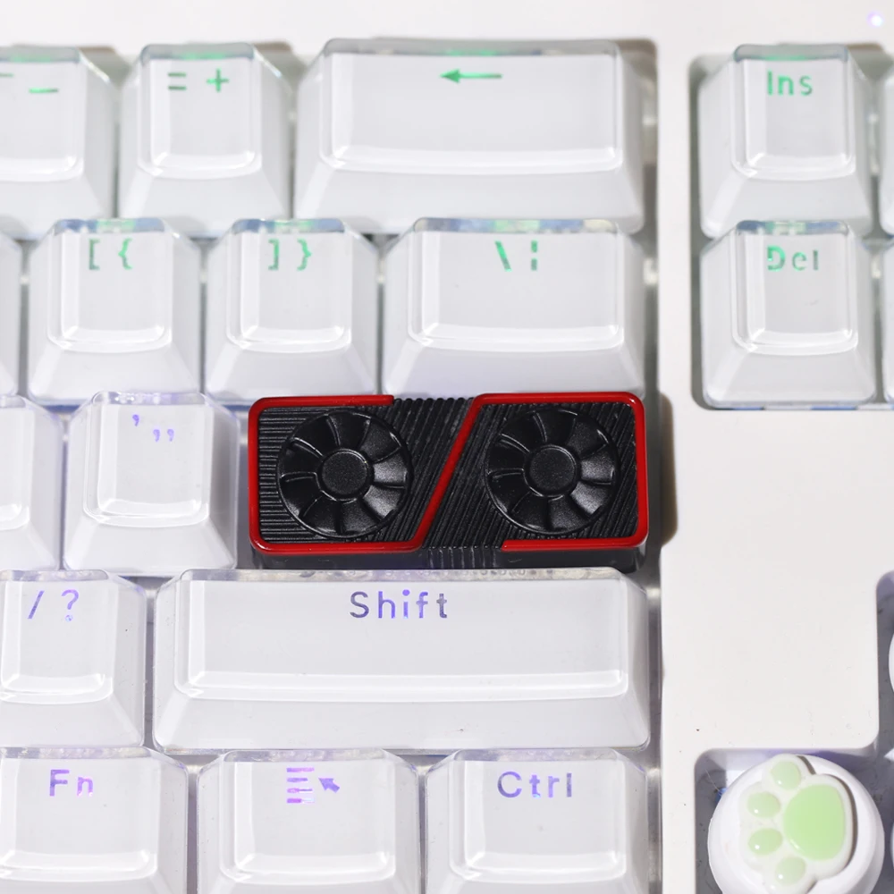 Personalizado Cartão Gráfico Resina Keycap, Keycap DIY para Teclado Mecânico Interruptor MX, Handmade Cor Digite Chave 2.25U, 3060Ti, 1Pc