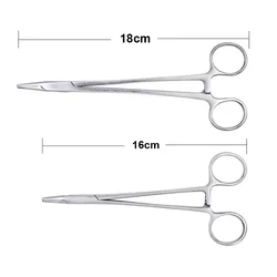 Dental Needle Holder Pliers High Quality Stainless Steel Hemostatic Clamp Tool Surgical Instrument Dentist Tool