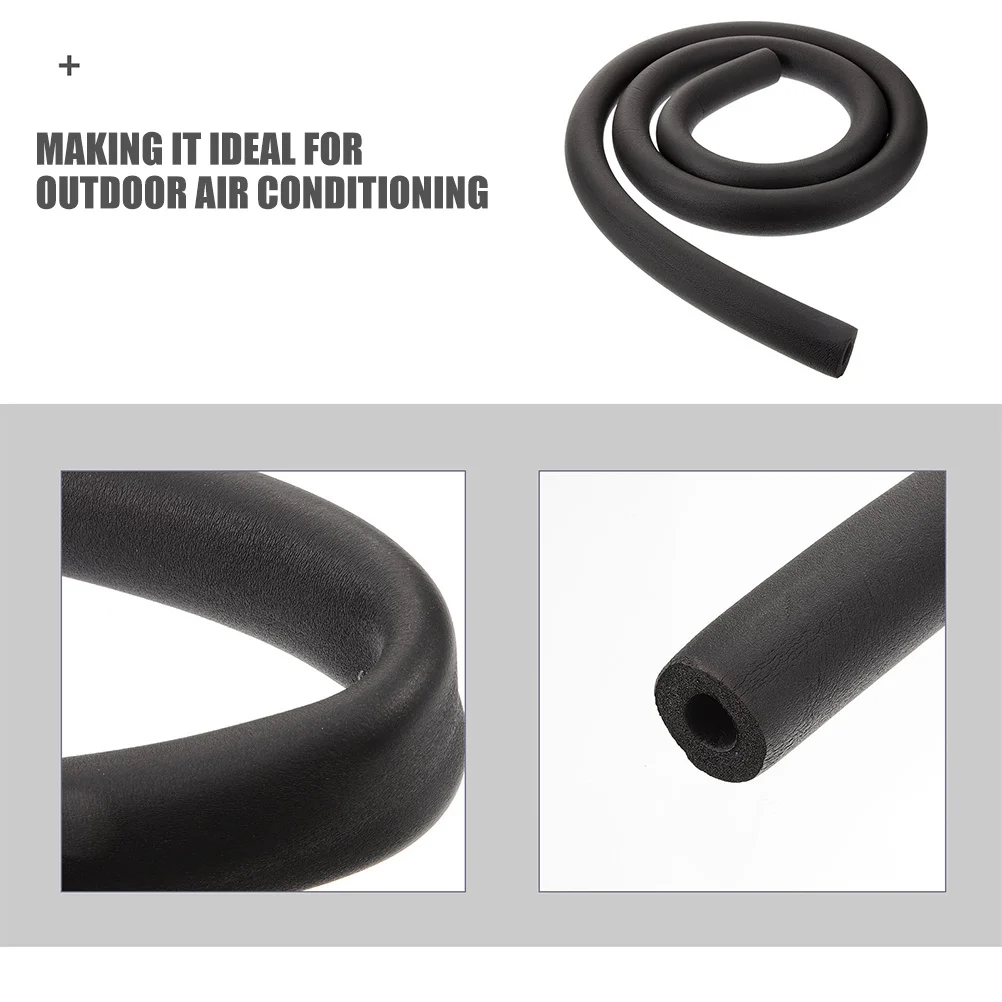 Isolation de tuyau en mousse de coton, diamètre intérieur de 16Mm, épaisseur de paroi de 9Mm, isolation de tuyau auto-adhésive pour l'eau de climatisation