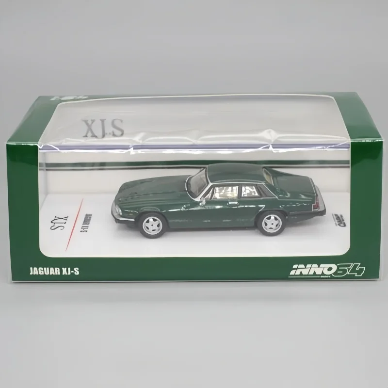 1-64-voiture-de-sport-verte-hardtop-deux-portes-v12-voiture-de-sport-xj-s-alliage-finale-modele-de-voiture-de-simulation-miniature-article-d'affichage-a-collectionner