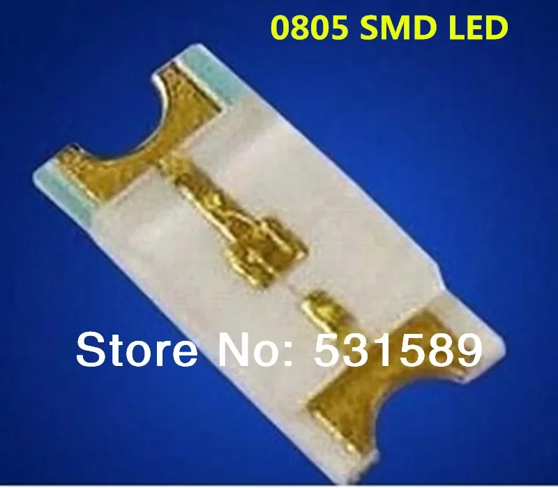 Free shipping 3000PCS 0805 SMD LED  White/ warm white/ Yellow/ Red/ Green/ Blue/orange SMD SMT LED Light Emitting Diode Lamp