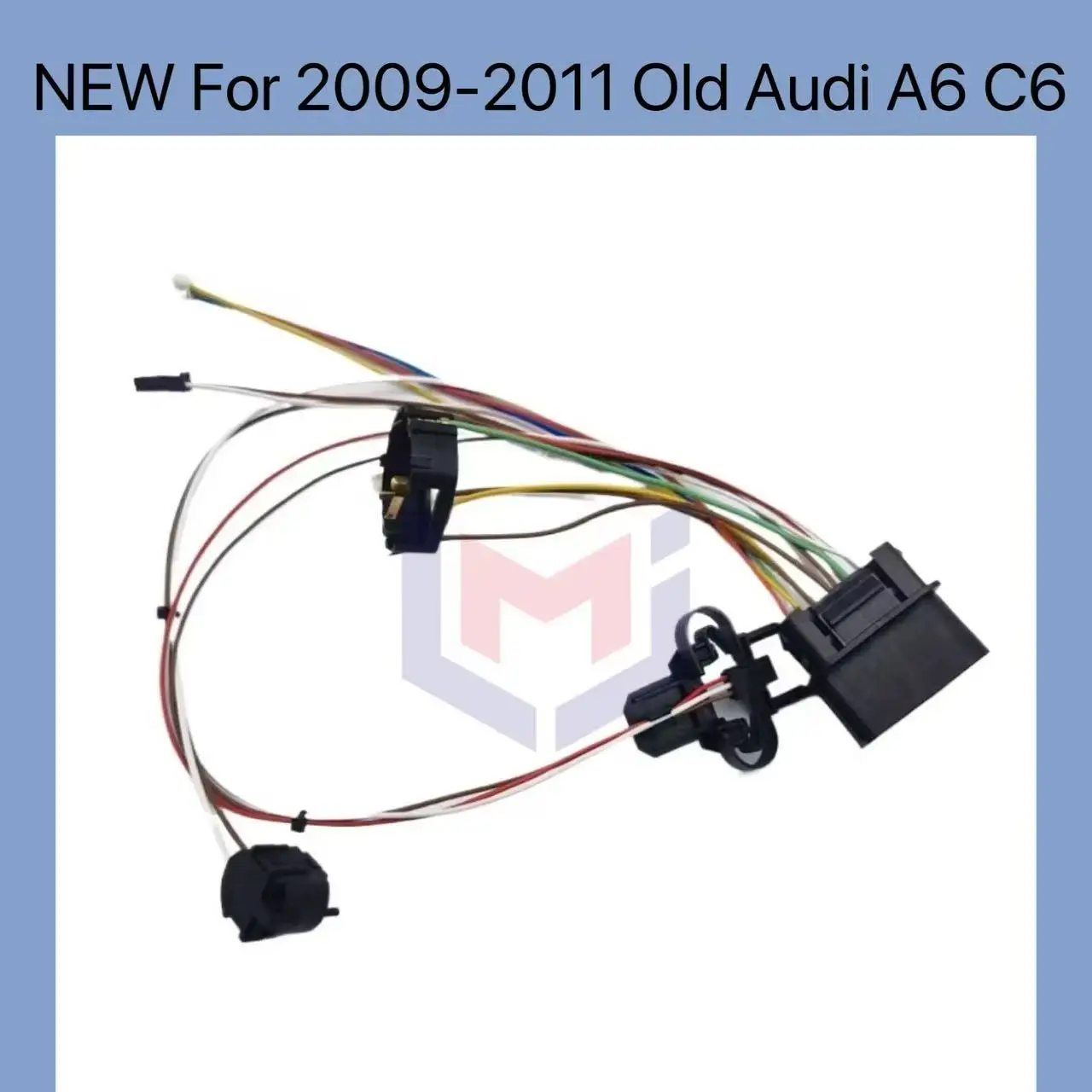 

NEW For 2009-2011 Old Audi A6 C6 headlights internal wiring harness plug and follow-up headlight wire group circ