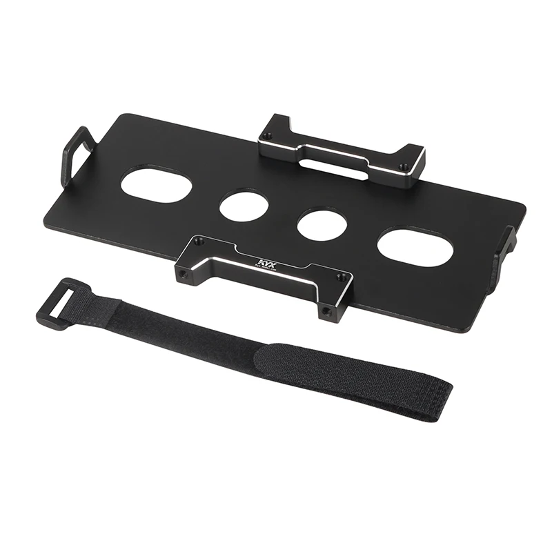 KYX Racing  Battery Tray Mounting Plate Bracket Expansion Board Upgrades Parts for 1/10 RC Crawler Car Axial SCX10 PRO