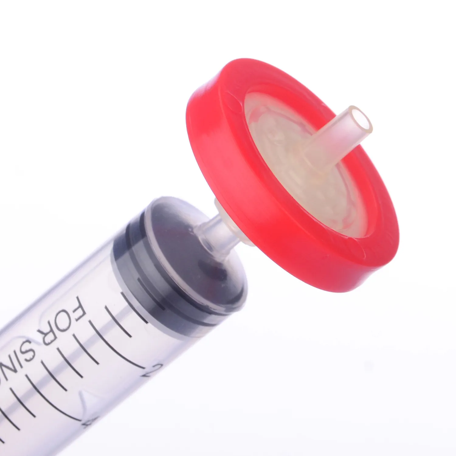 Filtri a siringa membrana in PTFE 25mm diametro 0,22um dimensione dei pori, filtro Non Sterile, idrofilo, confezione da 10 pezzi