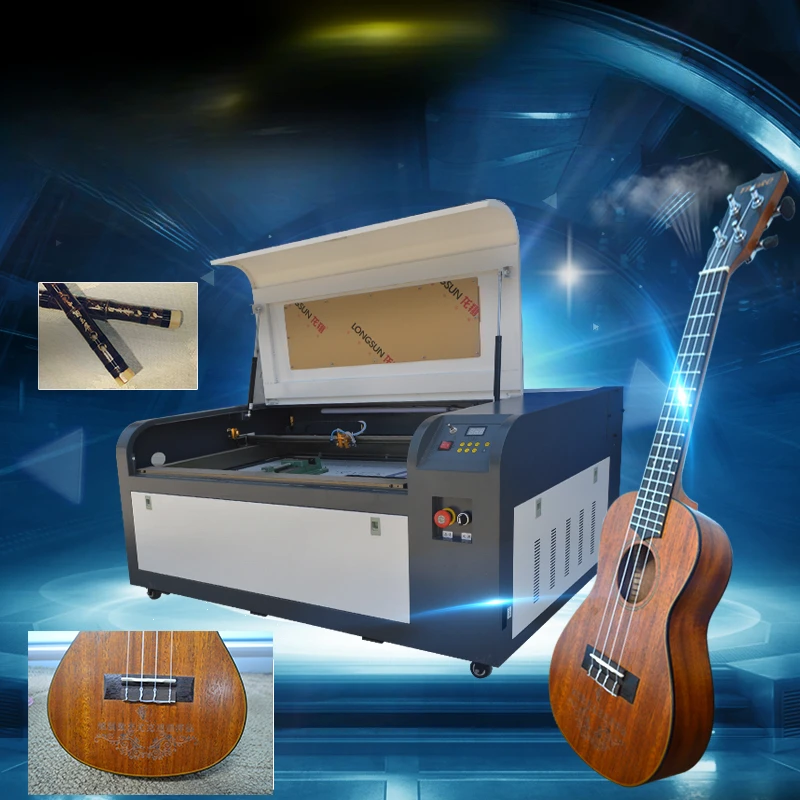 Laser instrument specific carving machine Yukrili guitar, bamboo flute, organ, gourd, silk, ukuleli