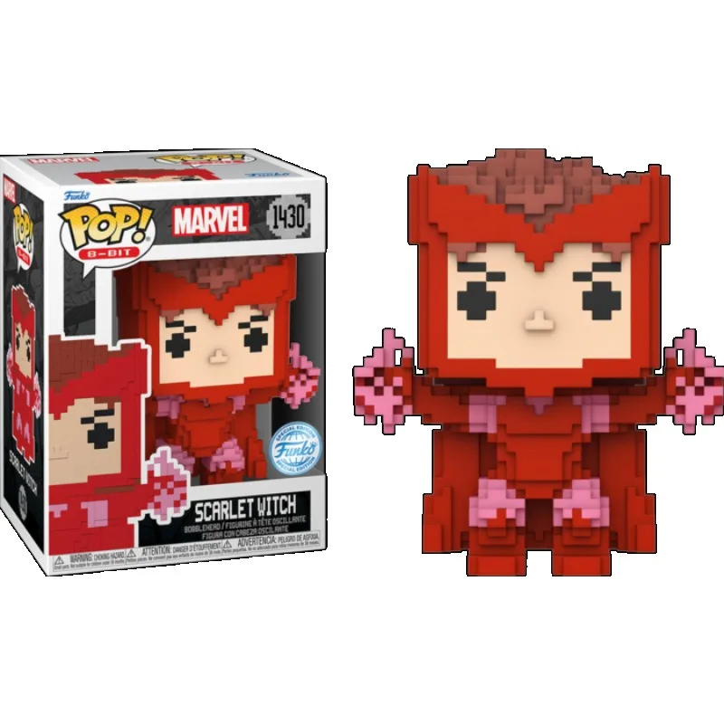Funko POP Original Marvel Captain America Iron Man Doctor Strange Wanda Pixel 8-Bit Action Figure Toys for Boys Girls Kids Gift - Image 7