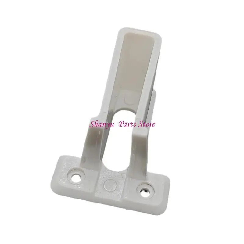 

Curtain Flange Rod Holder with Mounting Screws Opening Flange Rod Bracket Accessories Closet Rod End Supports R6FB