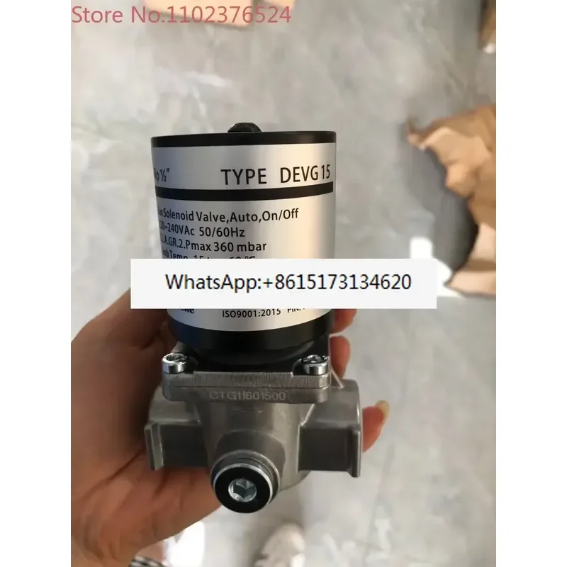 1pcs Gas Solenoid Valve DEVG15 DEGV20 25 40 65 for Industrial Automation Control System High Quality Reliable Performance