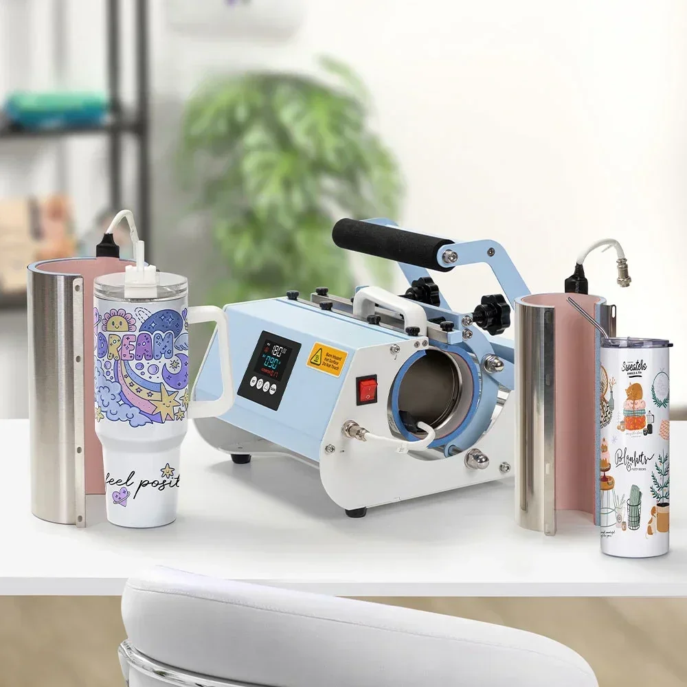 

Bestselling 2-in-1 process express delivery 30oz sublimation cup ultra-thin roller hot press transfer printing