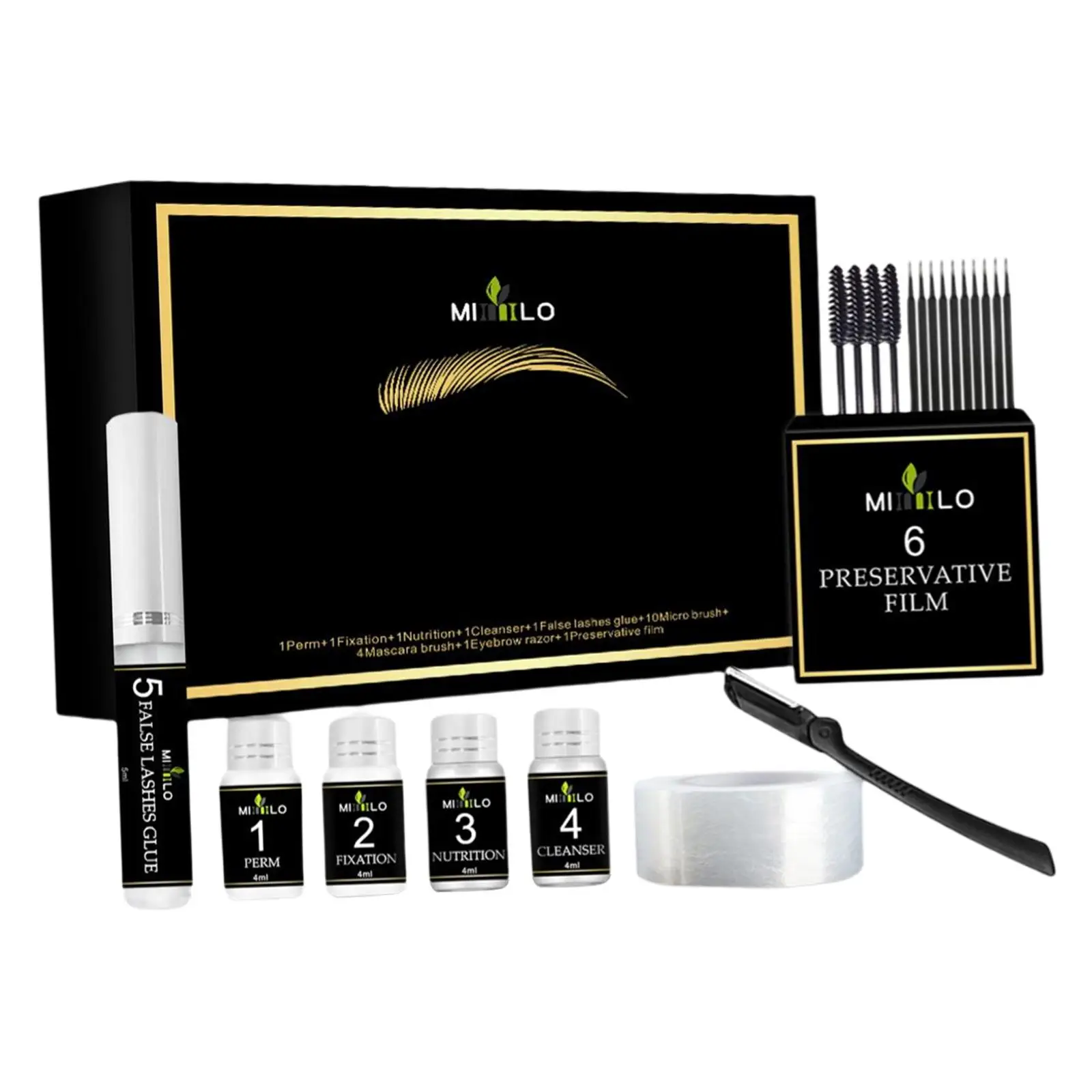 Eyelash Brow Lift Kit Lash Lifting Eyebrows Lash Perm Kit for Salon Gifts