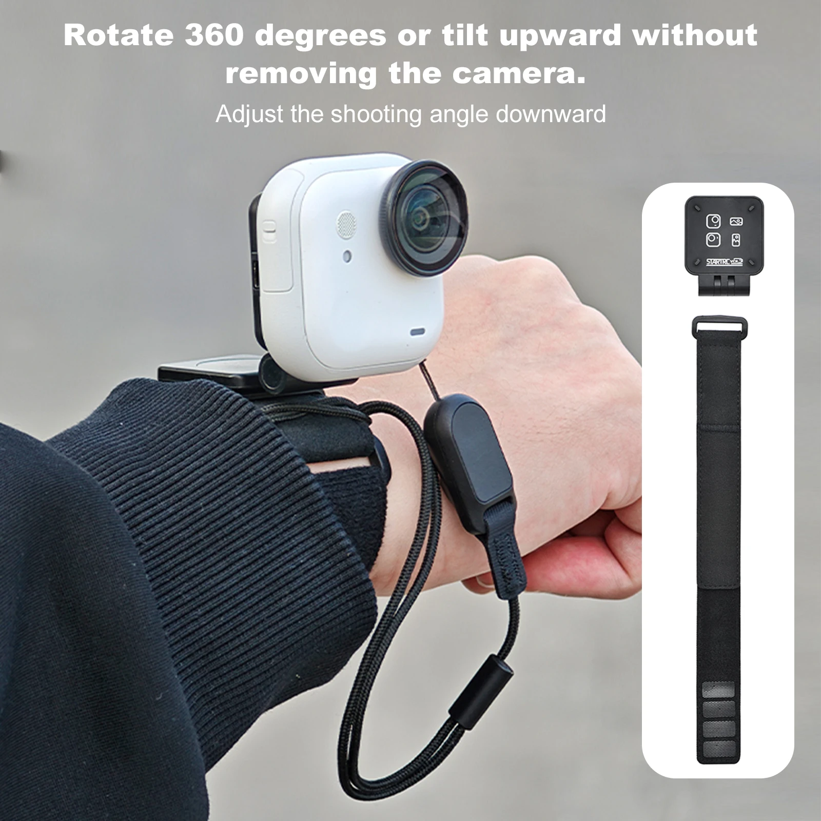 

For Insta360 GO Ultra Magnetic Quick Release Base Camera Bracket Desktop Support Base Foladable Table Bracket Holder Accessories