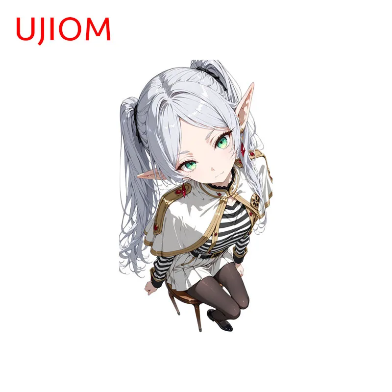 UJIOM Frieren Pretty Character Peripheral Wall Sticker Trendy Creative Hot Selling Decal Suitable For Air Conditioner Decor